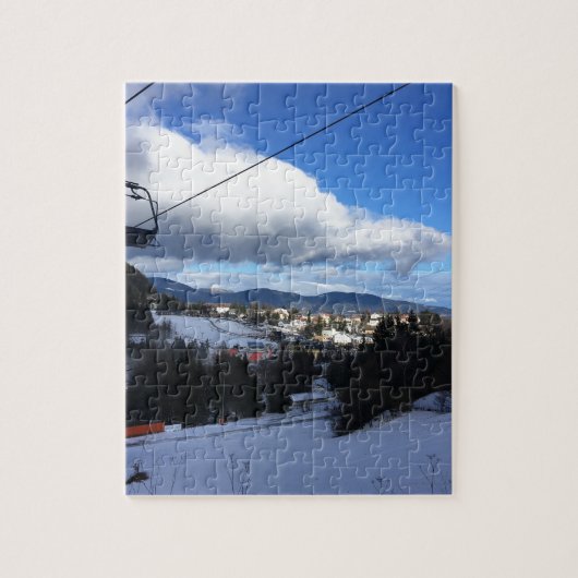 Ski Mountain Legpuzzel (Verticaal)