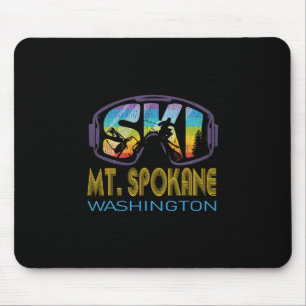 Ski Mt Spokane Washington Skivakantie Muismat