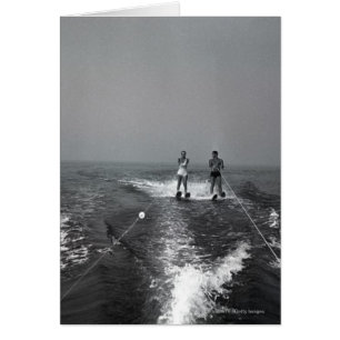 Ski nautique de deux personnes