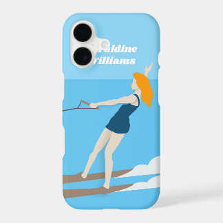 Ski nautique de style vintage