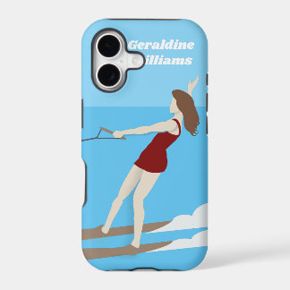 Ski nautique de style vintage