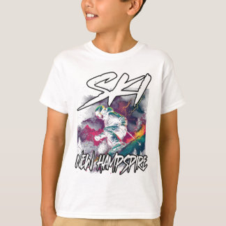 Ski New Hampshire Afdaling Ski Avontuur Nh Usa T-shirt