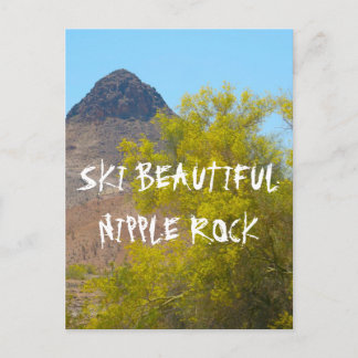 Ski Nipple Rock Briefkaart