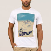 Ski Noorwegen T-shirt (Voorkant)