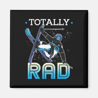 Ski-outfit Noorse skiër ski totaal rad Magneet