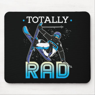 Ski-outfit Noorse skiër ski totaal rad Muismat