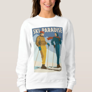 Ski Paradise Print Trui