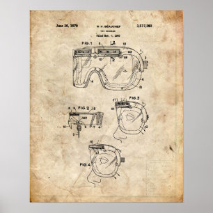 Ski Patent Poster