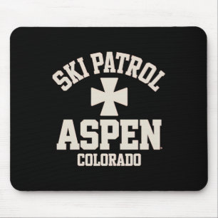 Ski Patrol Aspen Colorado Skien En Snowboarden Muismat