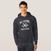 Ski Patrol - Bergredding ( blik) Hoodie (Voorkant volledig)
