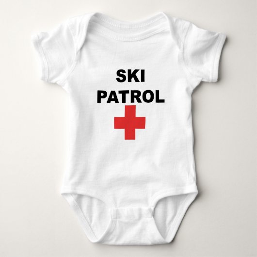 Ski Patrol Romper (Voorkant)