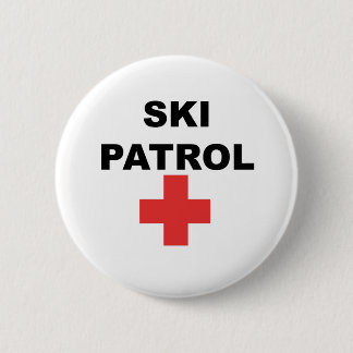 Ski Patrol Ronde Button 5,7 Cm