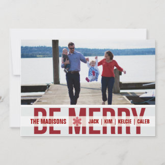 "Ski Patrol" (Scarlet) Carte photo de vacances