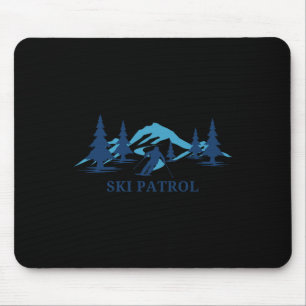 Ski Patrol Skigebied Winter Skilopen 1 Muismat