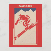  Ski Pennsylvania Mountain Resort Camelback Briefkaart (Voorkant)