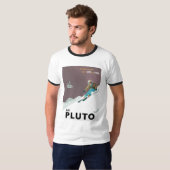 Ski Pluto-shirt T-shirt (Voorkant volledig)
