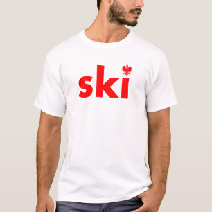 Ski Polonais Nom Tshirt