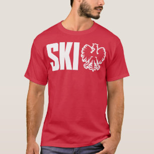 SKI Poolse Achternaam Eindigend op Ski Dyngus Day T-shirt