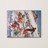 Ski Poster, Arlberg, St Anton Legpuzzel (Horizontaal)