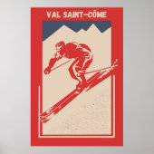 Ski Poster Canada Resort Val Saint-Côme (Voorkant)