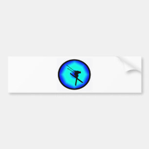 SKI PURE SNEE BUMPERSTICKER