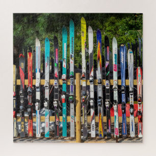 Ski Puzzle Legpuzzel
