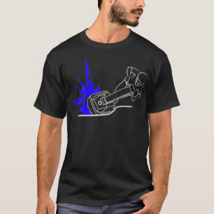  Ski PWC 90s Design Stand-Up Ski Graphic des T-shirt