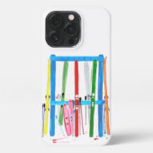 Ski Rack iPhone Case iPhone Hoesje (Achterkant)
