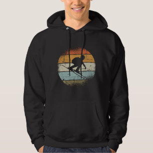 Ski Retro-ontwerp Hoodie