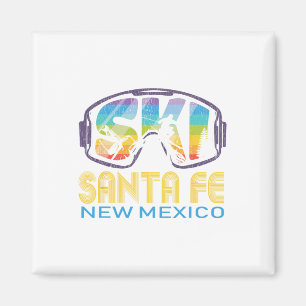 Ski Santa Fe New Mexico skivakantie Magneet