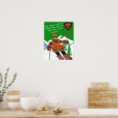 Ski School Poster (Keuken)