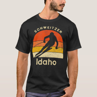 Ski Schweitzer Idaho Mountain T-shirt