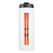 Ski Skiing Thermosbeker (Voorkant)