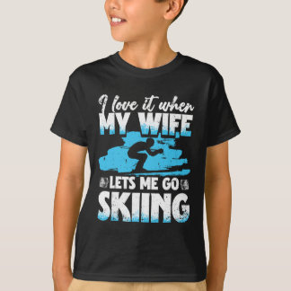 Ski Skiing Winter Sport _1 T-shirt