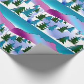 Ski Slope-pakpapier Cadeaupapier (Hoek)