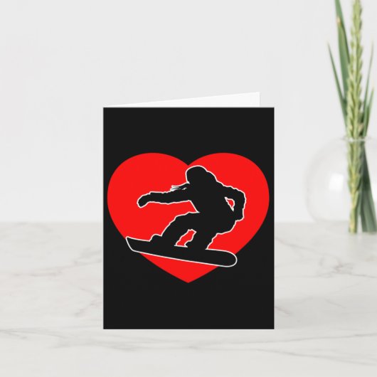 Ski Snowboard Goggles Funny Skiing Snowboarding Gi Kaart (Voorkant)