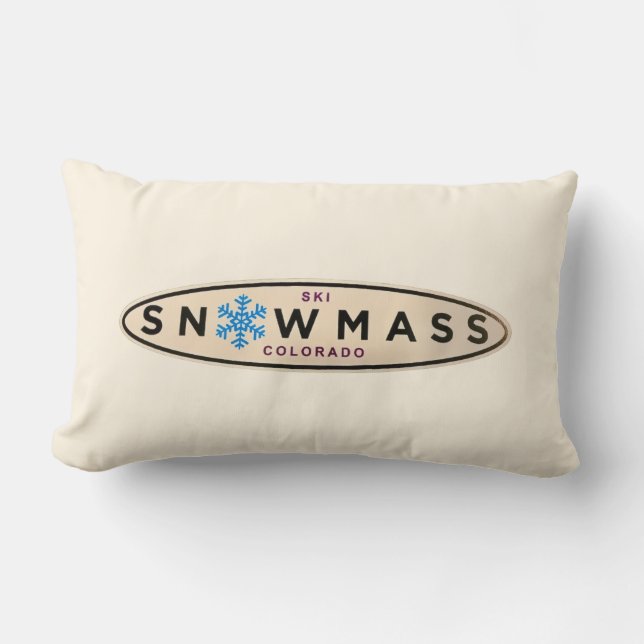 Ski Snowmass Kussen (Voorkant)