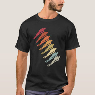 Ski-springen skski skischski skischk t-shirt