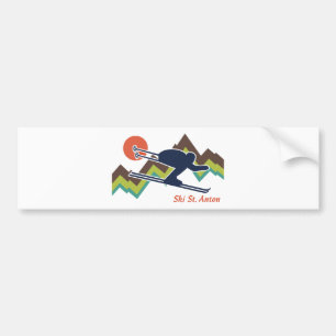 Ski St. Anton Bumpersticker
