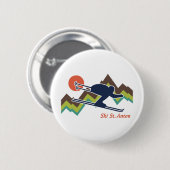 Ski St. Anton Ronde Button 5,7 Cm (Voorkant /achterkant)