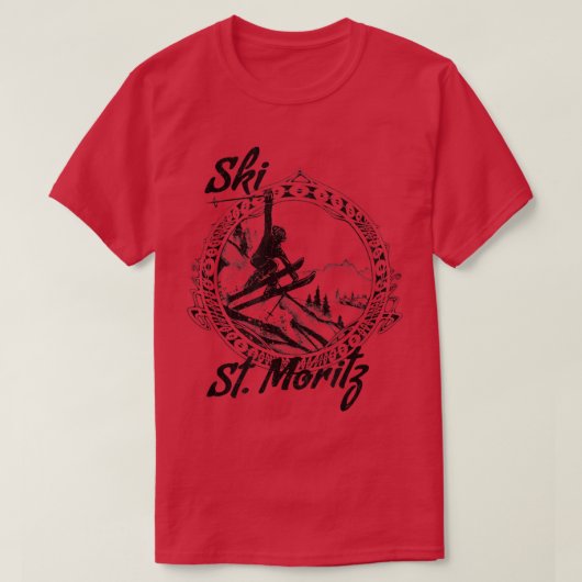 Ski St T-shirt (Design voorkant)