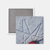 Ski Star Magnet Magneet (Voorkant / Achterkant)