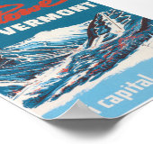 Ski Stowe Vermont  Ski Poster (Hoek)