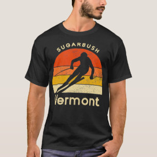  ski Sugarbush Vermont Mountain T-shirt