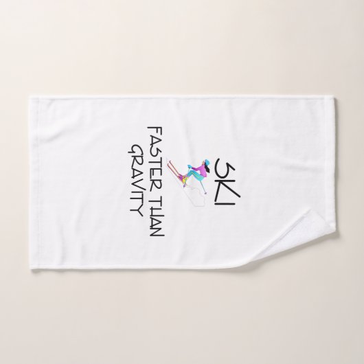 Ski SUPÉRIEUR plus rapidement (Serviette à main)