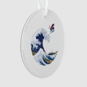 Ski sur la grande vague de Kanagawa Japonais (devant)