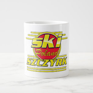 Ski Szczyrk Polen 80s logo Extra Grote Beker