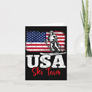 Ski team VS Amerika skisport wintersport skiën Kaart
