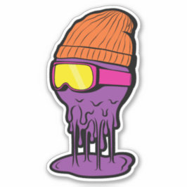 Ski Trippin Sticker