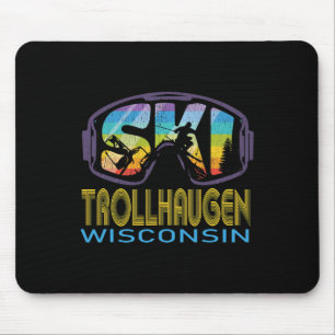 Ski Trollhaugen Wisconsin Ski Vakantie _1 Muismat